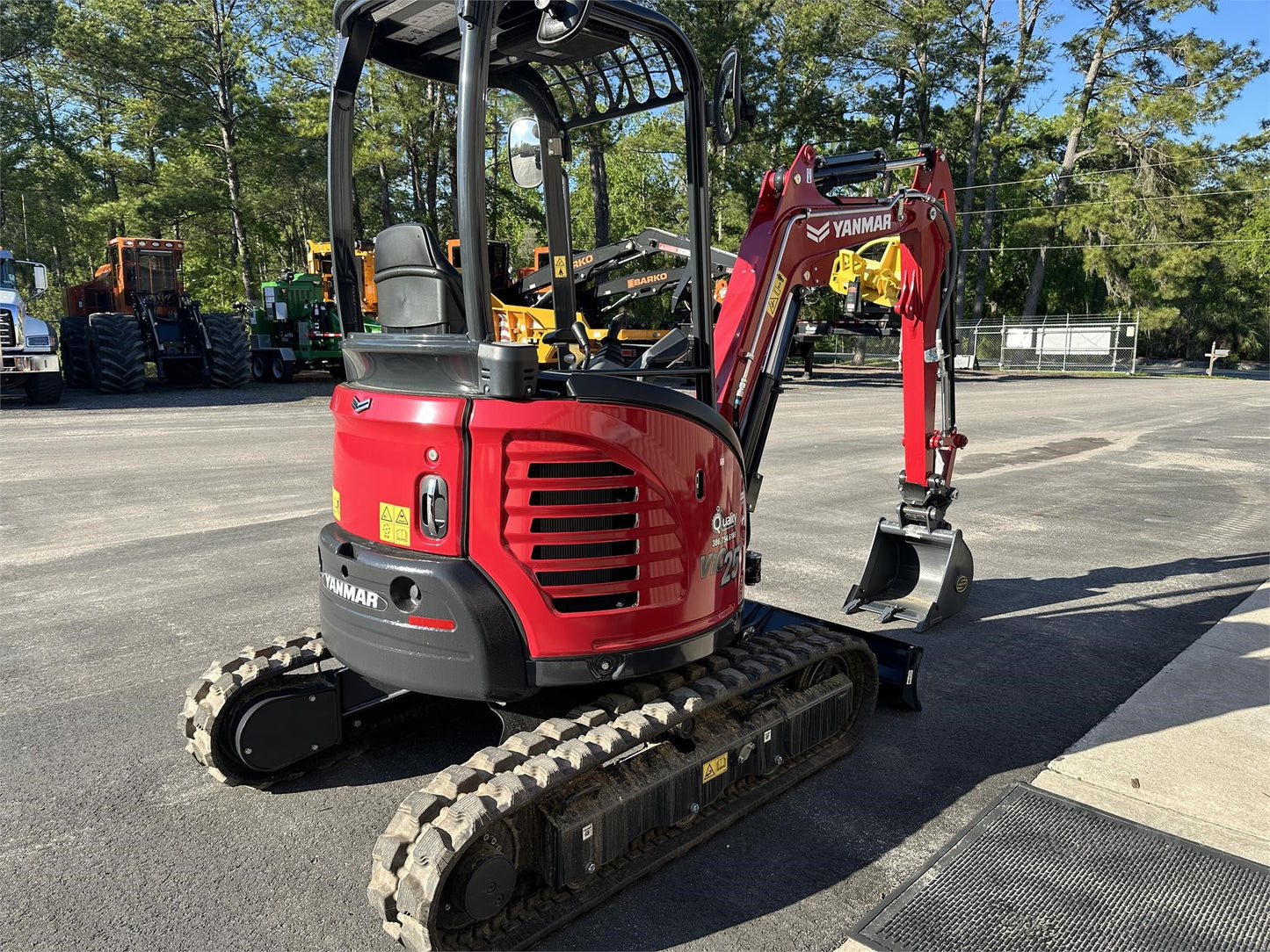 Yanmar Mini Excavator | 2023 Model ViO25-6B | Machine Weight 5,908 lbs