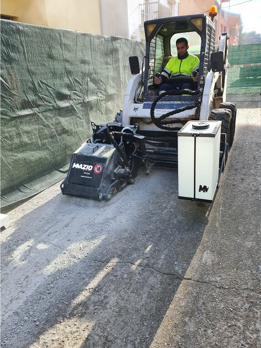 Mazio Cold Planer CP16.5R SSL Grinder | Width 16" | Hydraulic Flow Range 80–90 GPM | For Skid Steer Loaders