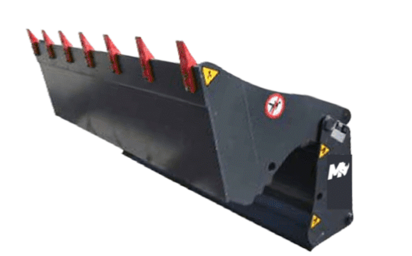 Mazio Multifunctional 4 in 1 Bucket | Width 1400 to 2300 mm | Depth 945 mm | Height 805 mm | For Skid Steer Loaders