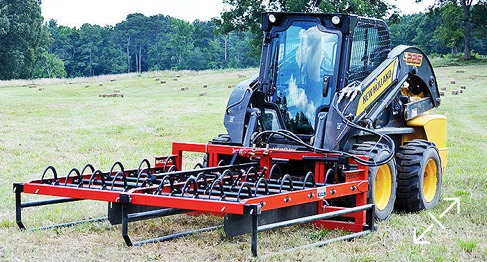 Maxilator | Accumagrapple Bale Accumulator | Model MAG100WS | 42" Max Bale Length | Handles 10 Square Bales | Horsepower 50+ HP | For Tractor