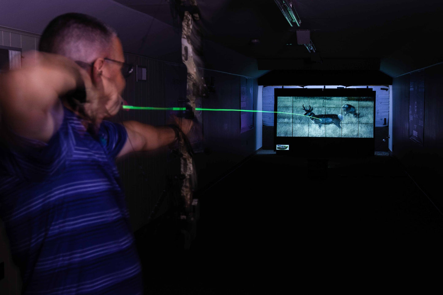 Big Shot Targets Pro Video Wall | Number of Range Cubes 12 | Range Wall 4' X 6'