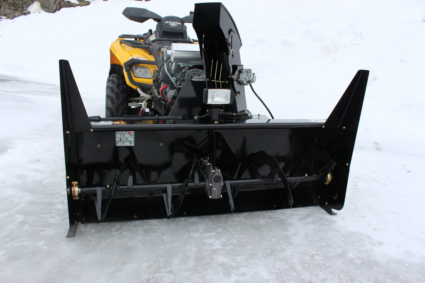 Bercomac Universal Mount 54" Premium Snowblower | 22 HP | For ATV & UTV