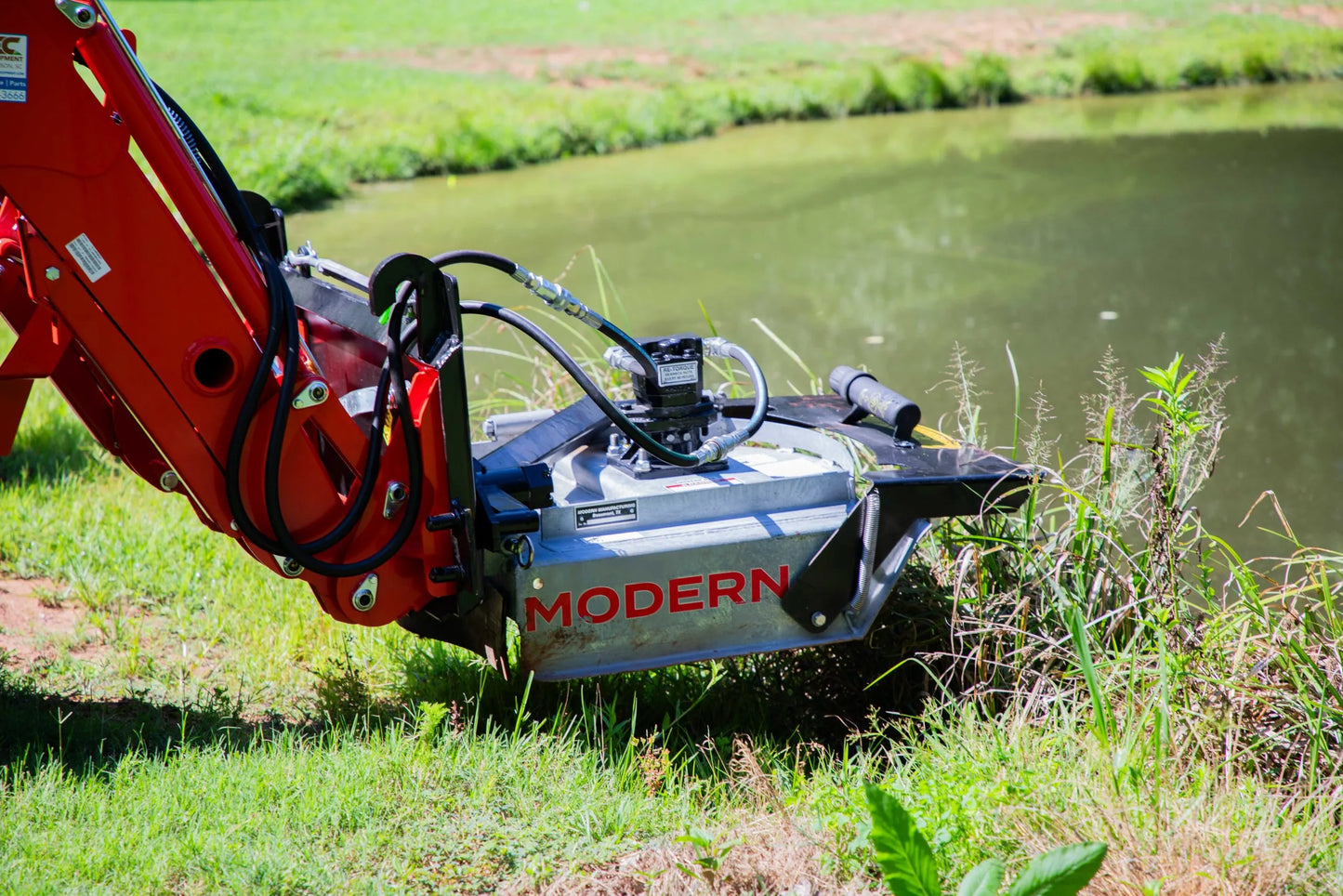 Modern Ag | Path Slayer | Brush Cutter | Compact 36" | 32"-44" Cutting Width | Hydraulic Direct Drive | 30–50 HP | For Tractor