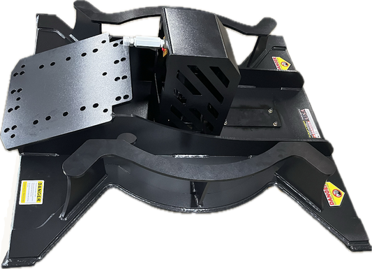 Utilitough Hydraulic Rotary Brush Cutter | Width 42" & 48" | Low & Standard Flow Model | Hydraulic Flow Range 14-25 GPM | For Mini Skid Steers