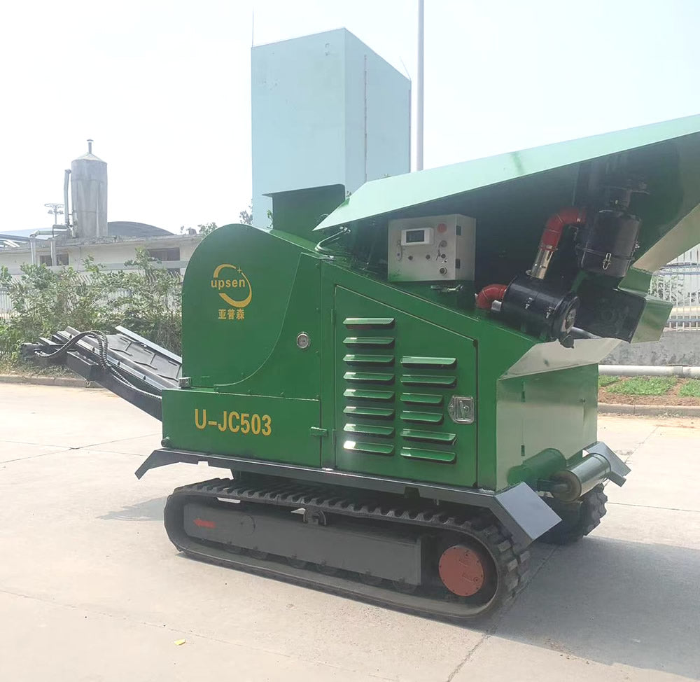 Upsen Mini Mobile Jaw Crusher | Model U-JC503 | Max. Feeding Size 380mm | Diesel Engine 25 HP