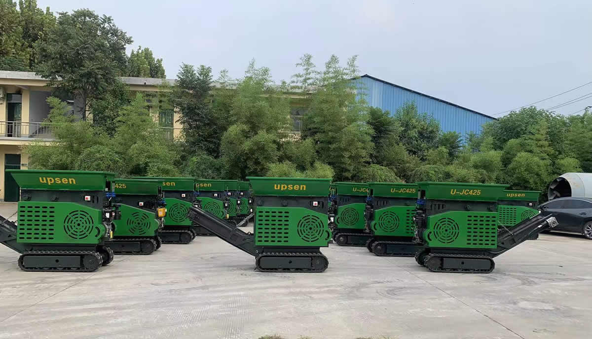 Upsen Mini Mobile Jaw Crusher | Model U-JC425 | Engine Horsepower 14 HP | Capacity 6–8 t/h