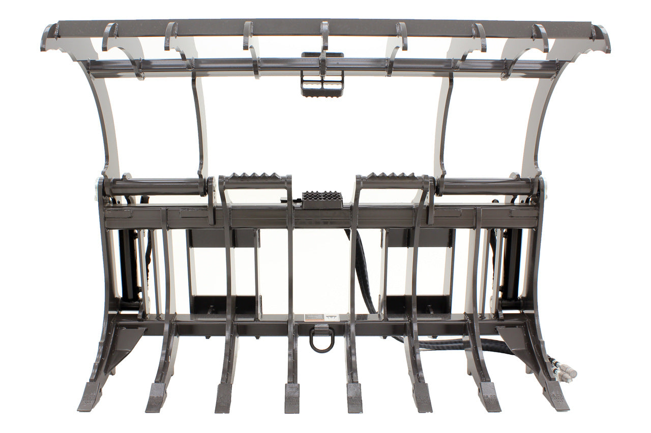 Paladin Root Grapple Rake With 84" Hose Kit | 72", 78" & 84" Working Width | For Skid Steer