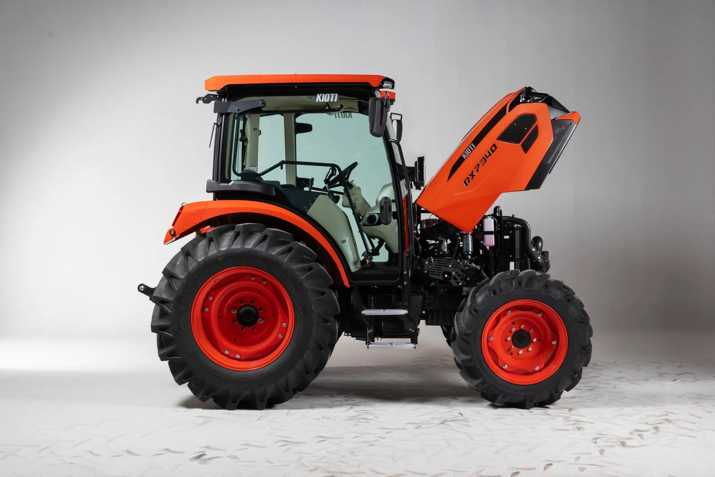 KIOTI | Cab Tractor | RX7340PCB | 82.10" Width | 73.1 HP | For Agricultural & Heavy-Duty