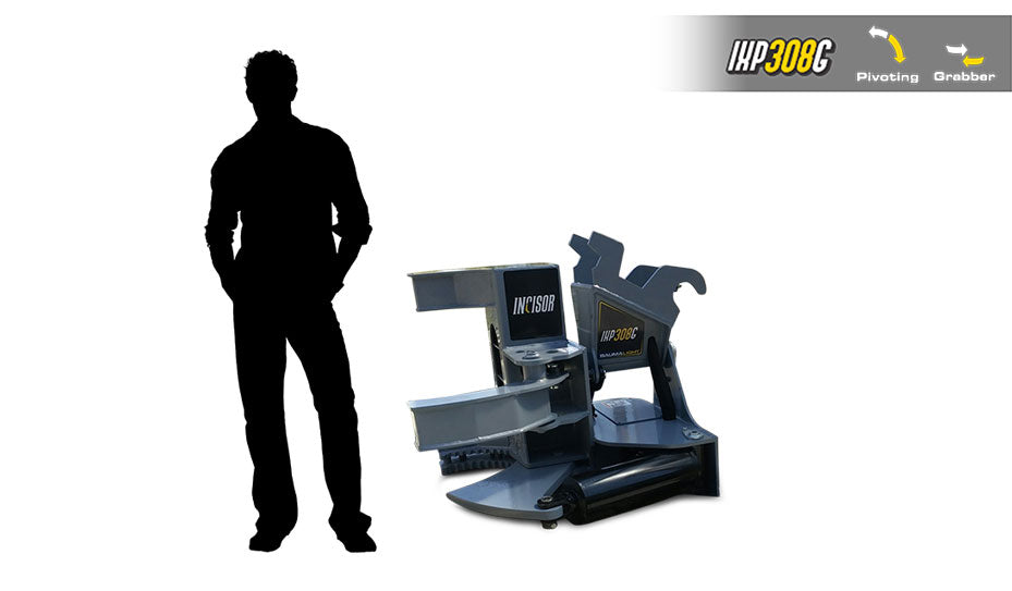 Baumalight Tree Shear | Model IXP508G, IXP510G & IXP512G | Limb Size 8", 10" & 12" | Machine Size 3 To 20 Tons | For Excavators