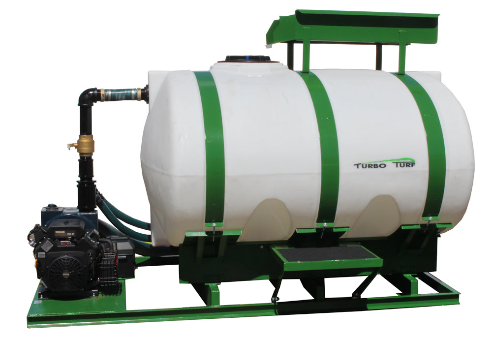Turbo Turf Hydroseeder | Model HS-1000 XPW & HS-1000-XPW-P | Width 82" | Capacity 1000 Gallons | Engine Horsepower 19 HP | For Residential, Commercial & Large-Scale Applications