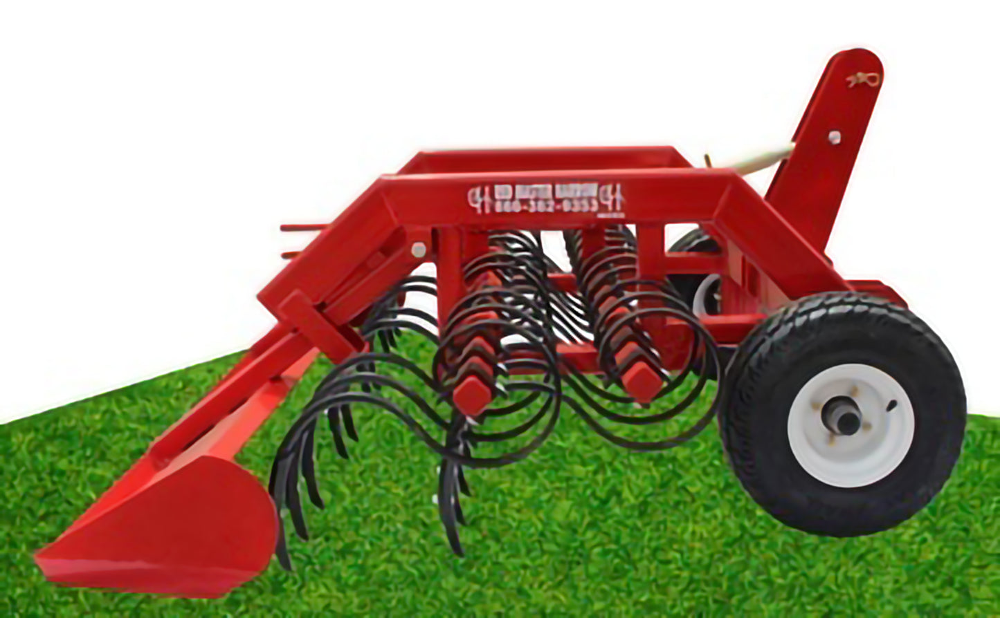Red Master Harrow | Cutter | Arena Drag | 6 ft – 10 ft Width | 26–30 HP | For Compact & Utility Tractors