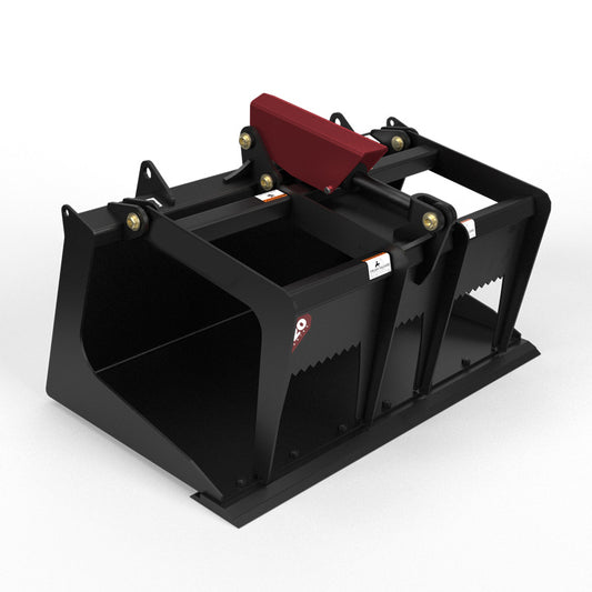 Top Dog Attachments Scrap Grapple | Heavy-Duty Material Handling | Width 60"-84" | Weight 842-996 lbs | Oil Flow Range 15-25 GPM | For Skid Steer