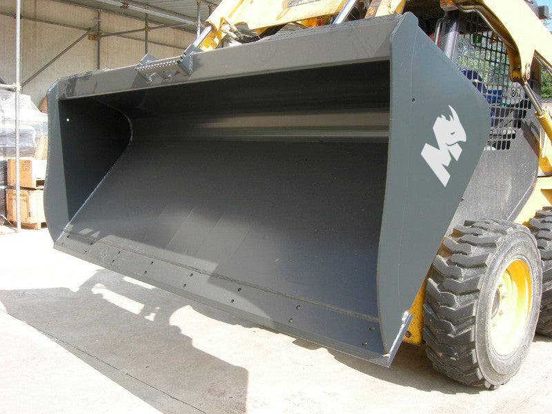 Mazio Rock Bucket Skid Steer Standard Bucket | Width 1250 to 2030 mm | Capacity 0.351 to 0.588 m³ | Weight 230 to 310 kg | For Skid Steer Loaders