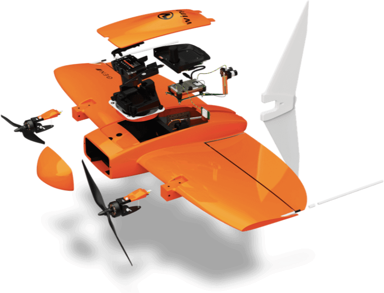 Wingtra | Wingtra One GEN II | VTOL Mapping Drone | 61 MP | Up to 59 Min Flight Time | 16 m/s Flight Speed | 6-25 MP Camera GIS & Engineering