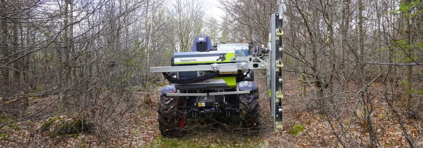 GreenTec Limb Trimmer Hydraulic Telescopic | Model Multi Carrier Puma 3303 Tele | Transport Width 8'2" Ft | Oil Flow 13.2 GPM | For Tractors