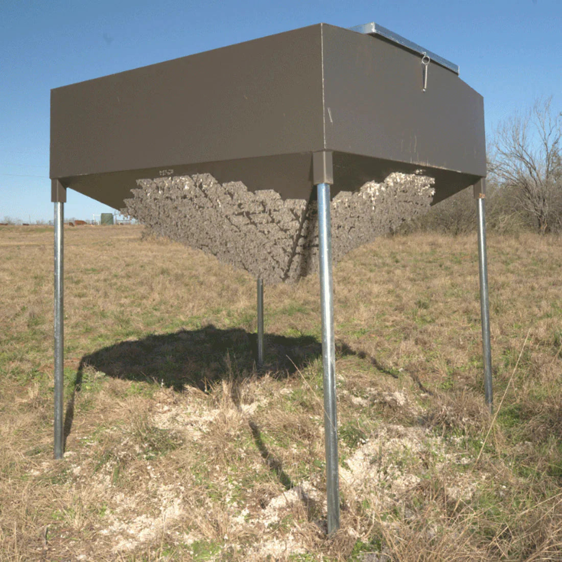 ASF Cottonseed Feeder for Deer & Cattle | Capacity 500lb & 1,000lb | Width 46" & 59" inches