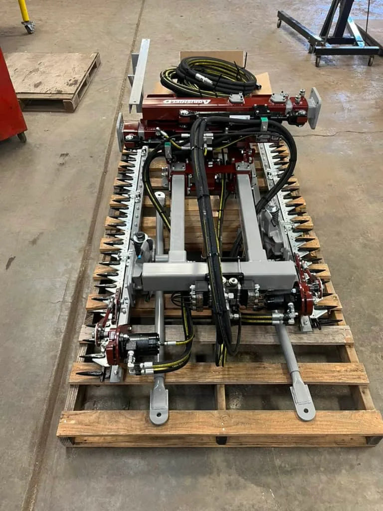 Agrishield Vine & Berry Trimmer | T3 Series | Width Range 45"-111" | Oil Flow Range 6-8 GPM | For Skid Steers