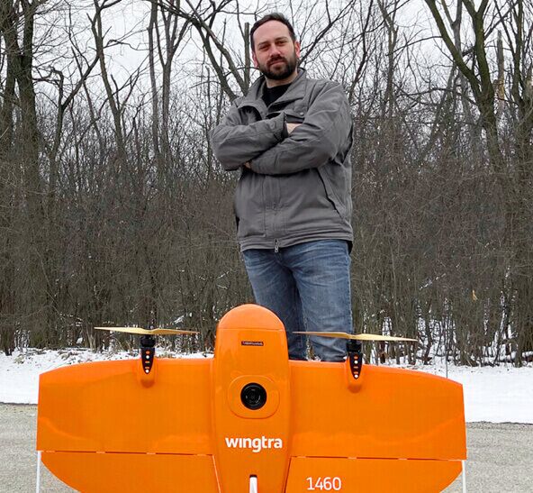 Wingtra | Wingtra One GEN II | VTOL Mapping Drone | 61 MP | Up to 59 Min Flight Time | 16 m/s Flight Speed | 6-25 MP Camera GIS & Engineering