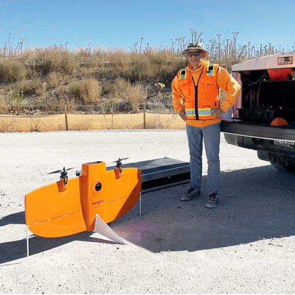 Wingtra | Wingtra One GEN II | VTOL Mapping Drone | 61 MP | Up to 59 Min Flight Time | 16 m/s Flight Speed | 6-25 MP Camera GIS & Engineering