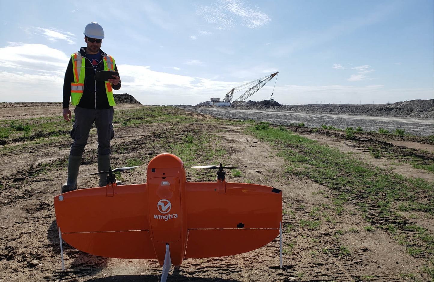 Wingtra | Wingtra One GEN II | VTOL Mapping Drone | 61 MP | Up to 59 Min Flight Time | 16 m/s Flight Speed | 6-25 MP Camera GIS & Engineering