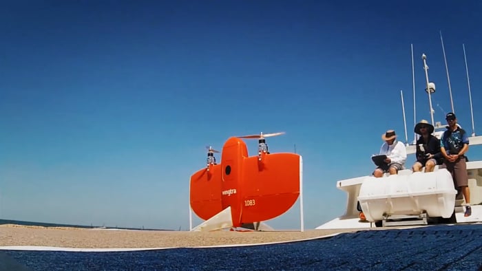 Wingtra | Wingtra One GEN II | VTOL Mapping Drone | 61 MP | Up to 59 Min Flight Time | 16 m/s Flight Speed | 6-25 MP Camera GIS & Engineering