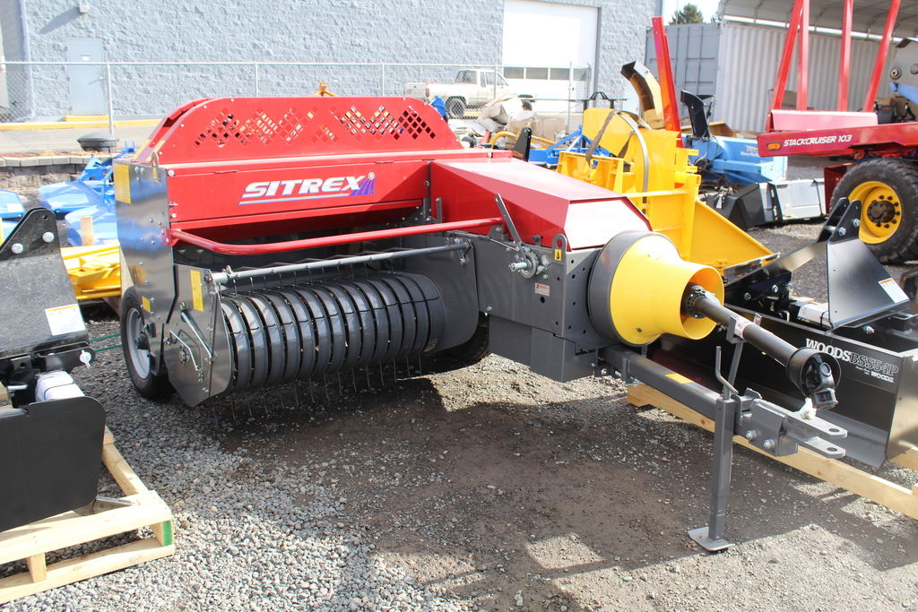 Sitrex | Mini Compact Square Baler | Model M60-SUPER | Bale Length 16"-51" | Capacity 3-9 Bales/Min | Horsepower 20-25 HP | For Tractors