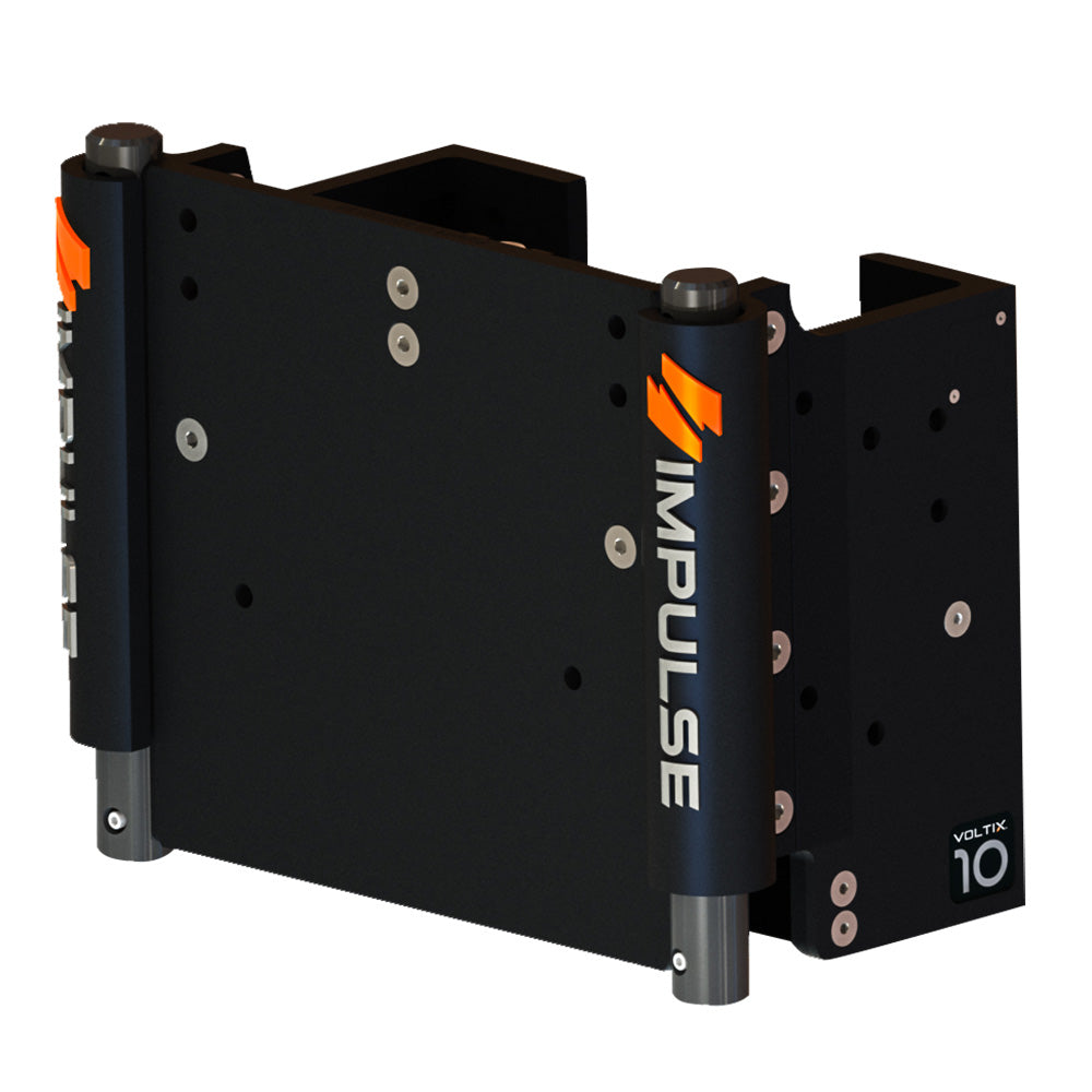 IMPULSE XL 10 Set Back Electric Jack Plate wStandard Control Black