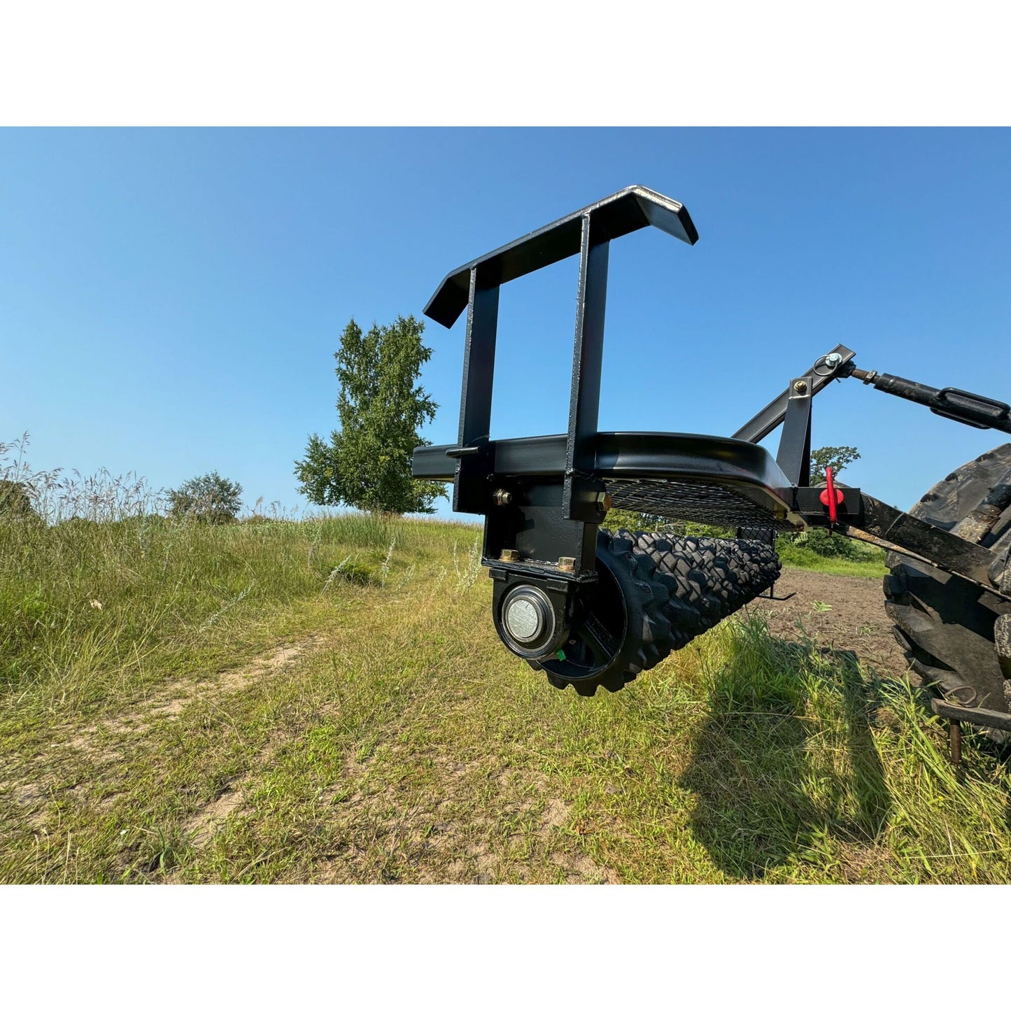 Field Tuff 72" 3-Point Cultipacker – 31 Cast Iron Wheels & Category 1 Hitch | Horsepower 25–45 HP | For Tractors