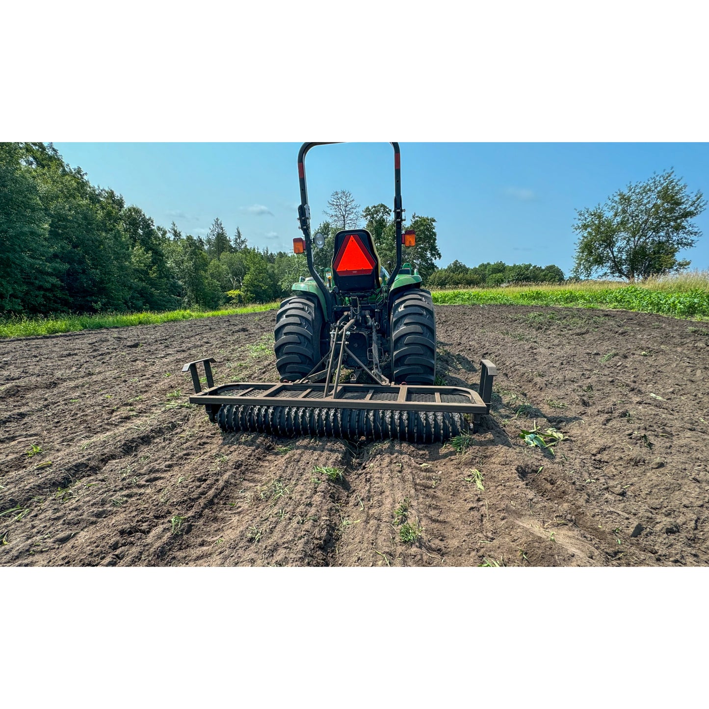Field Tuff 72" 3-Point Cultipacker – 31 Cast Iron Wheels & Category 1 Hitch | Horsepower 25–45 HP | For Tractors
