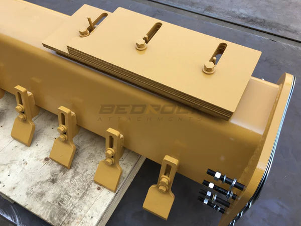 Bedrock Attachments Interchangeable Bumper | Model RS11 | Width 86.6" | For Road Rollers