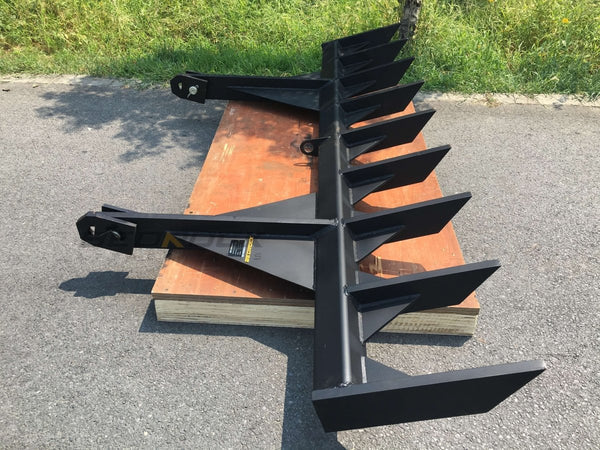Bedrock Attachments Universal Stick Rake | Model BDR19 | Width 120" | Weight 358kg | For Bulldozers