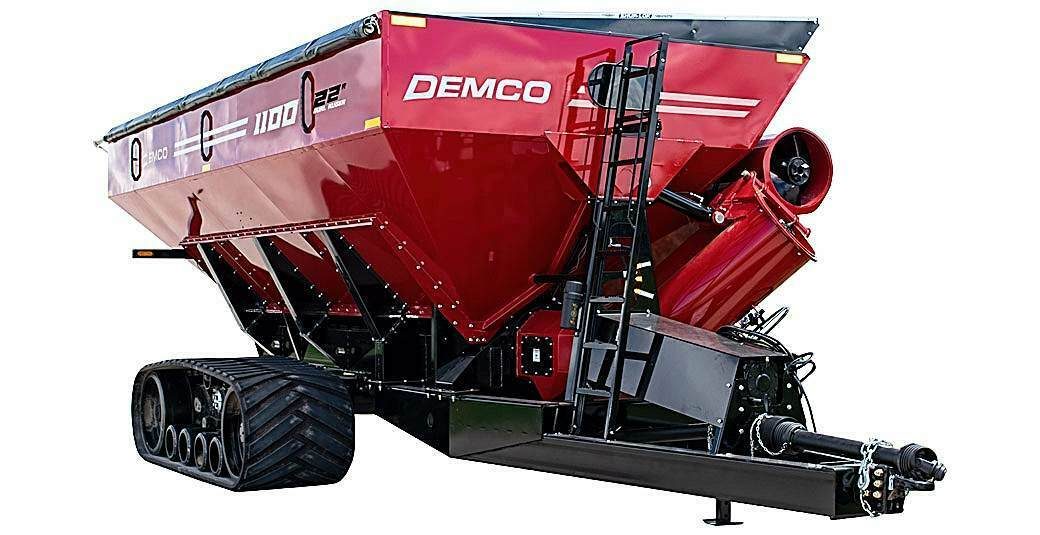 Demco Dual Auger Grain Cart | Model 1300 | Total Weight 24,460 | Horsepower 250 HP | Hub Size 20 Bolt | For Tractors