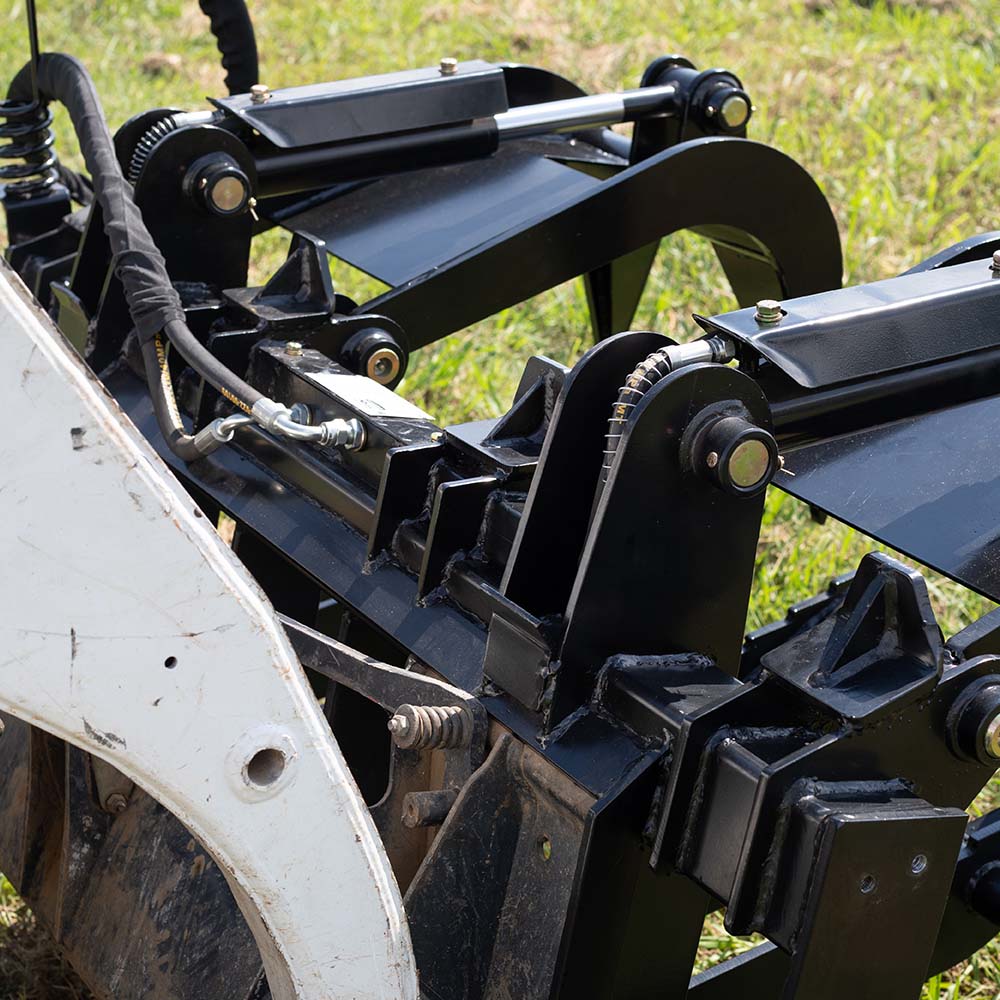 Titan Attachments Standard Root Grapple Bucket | Overall Width 60" & 72" Inches | Hydraulic Flow 11-16 GPM | For Skid Steers