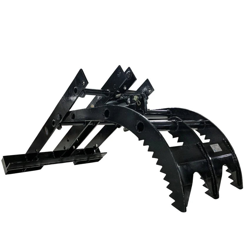 Titan Attachments Grapple Fork-Mounted Attachment | 25" Grapple Width | 36" Tine Length | Horsepower 25–120 HP | For Tractor