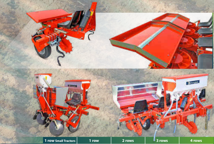 Checchi & Magli F300L The Semi-Automatic Potato Seeder | 1-4 Rows | 59"-126" Frame Width | 15-30HP For Tractor