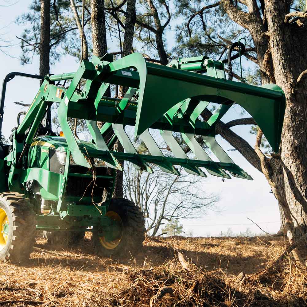 Titan Grade 50 Economy Series Root Grapple Bucket | Overall Width 48" & 60" Inches | Horsepower 25-50 HP | For Tractor