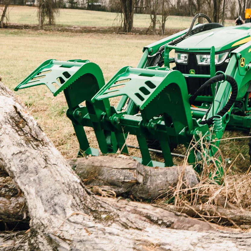 Titan Attachment Grade 50 Root Grapple Bucket | Standard Series | Working Width 60" & 72" inches | Horsepower 40-75 HP | For Tractors