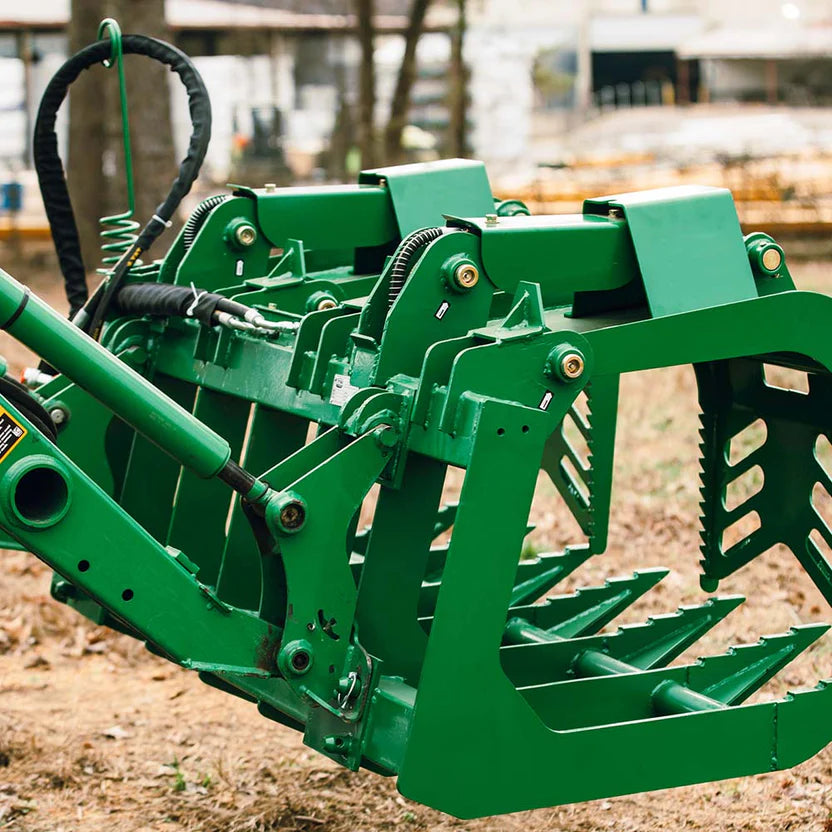 Titan Attachment Grade 50 Root Grapple Bucket | Standard Series | Working Width 60" & 72" inches | Horsepower 40-75 HP | For Tractors