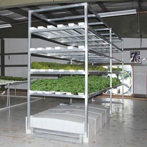 FarmTek HydroCycle Vertical Farming NFT System | Lettuce & Herb Hydroponic System