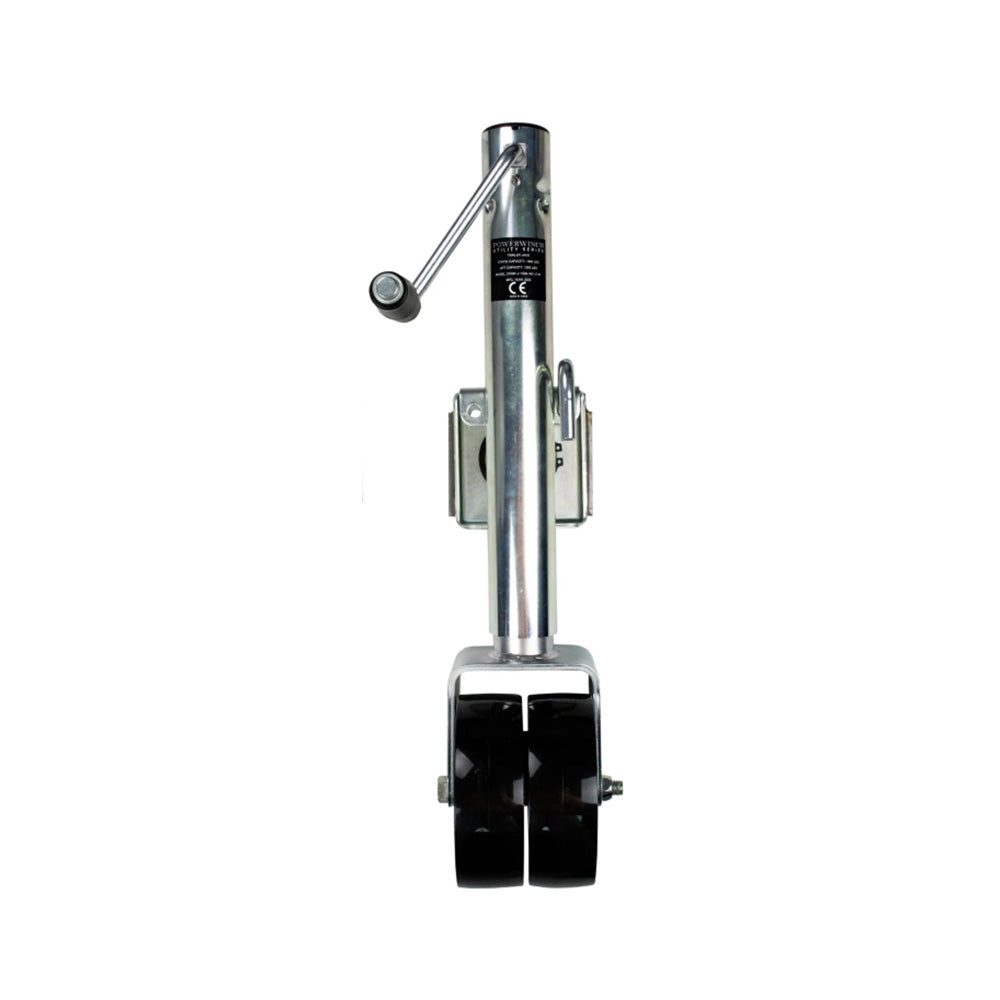 Powerwinch Utility Series Jack 1500lb BoltOn Double Wheel Zinc