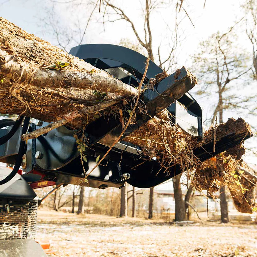 Titan Attachments Log Grapple | 26" Width | 42" Jaw Opening | 3,000 PSI Cylinder | 6–12 GPM Oil Flow | For Mini Skid Steers