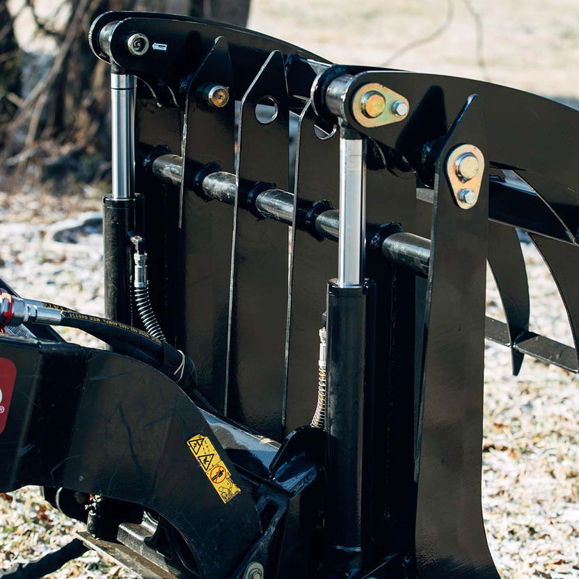 Titan Attachments Root Grapple Rake | Overall Width 34" Inches | Hydraulic Flow 11-20 GPM | For Mini Skid Steers