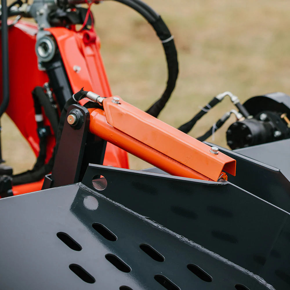 Titan Attachments Hydraulic Landscape Rake | Overall Width 66" inches | Hydraulic Flow Rate 16–22 GPM | For Skid Steer