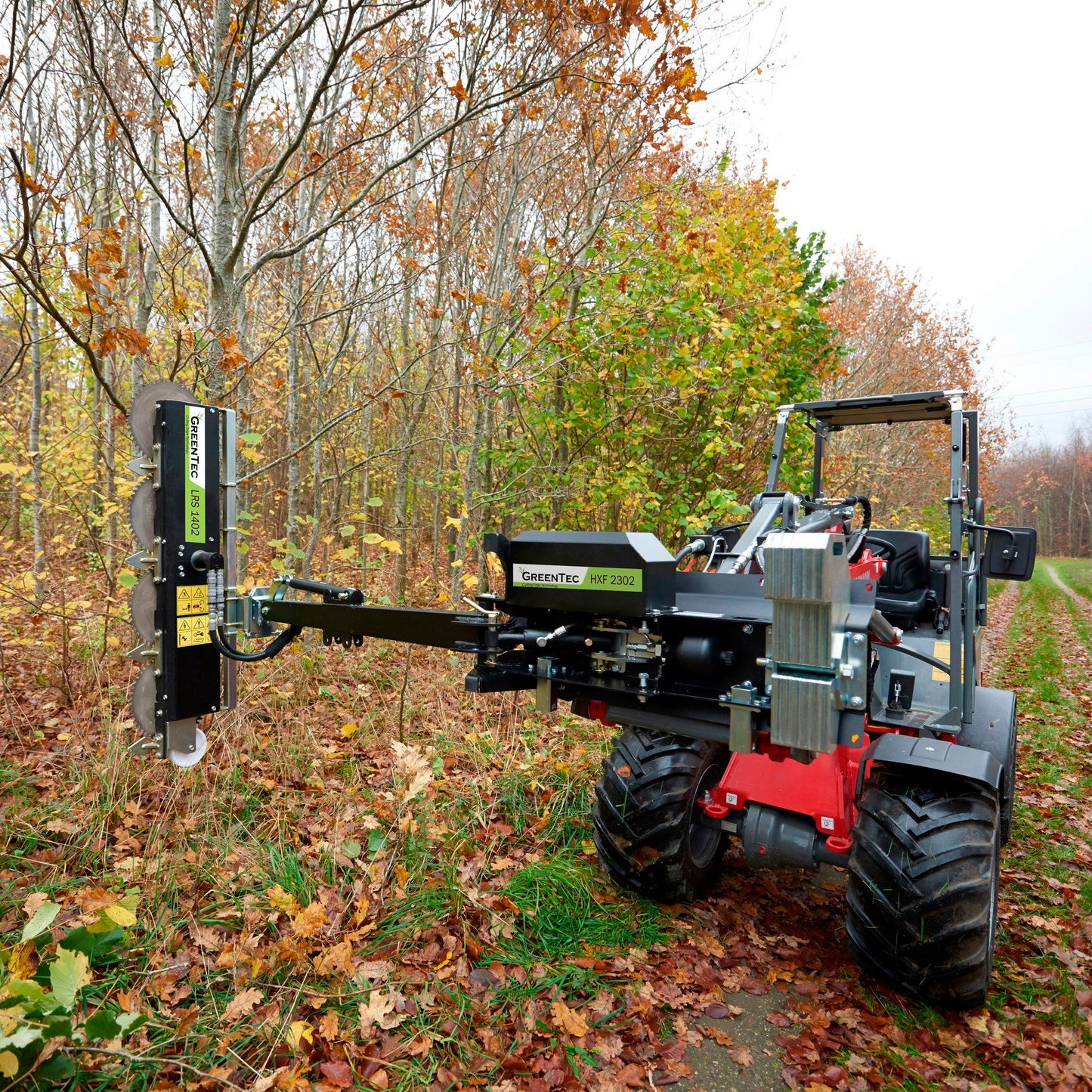 GreenTec Tree Saw | Model LRS-2402 | Working Width 7’ 10” Ft | Horsepower 50+ HP | For Tractors