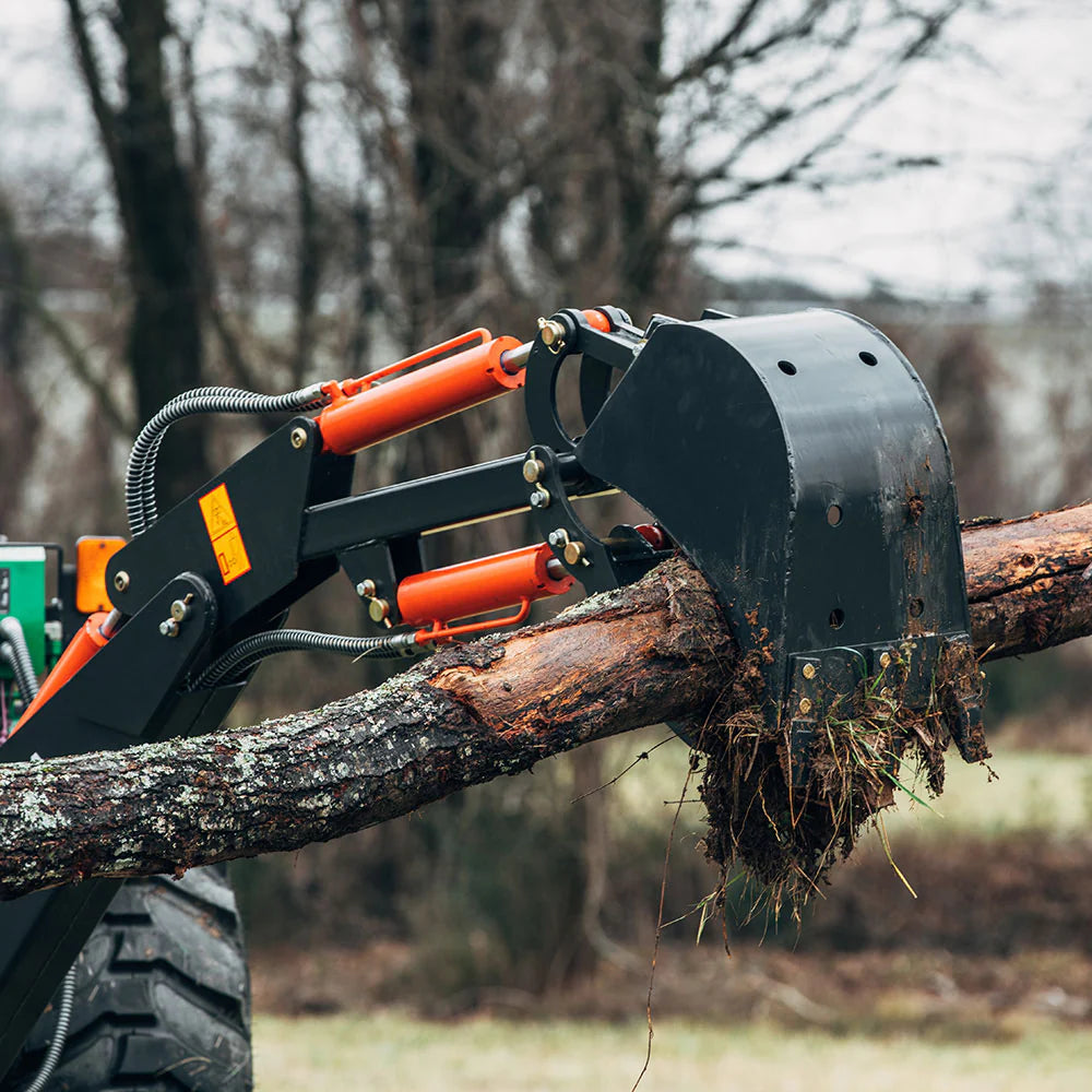 Titan Attachments 3-Point Backhoe with Thumb Excavator | Digging Depth 6' & 7' Ft | Horsepower 30+ HP | For Tractors