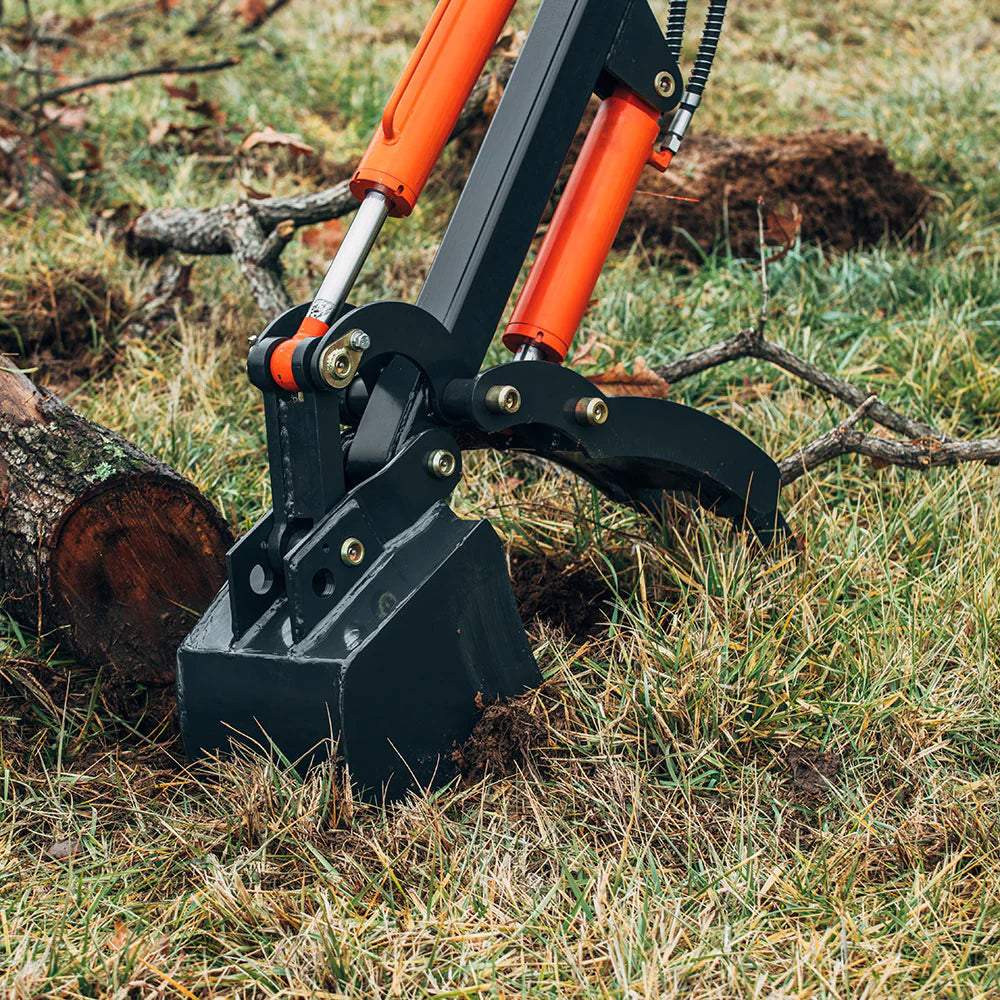 Titan Attachments 3-Point Backhoe with Thumb Excavator | Digging Depth 6' & 7' Ft | Horsepower 30+ HP | For Tractors