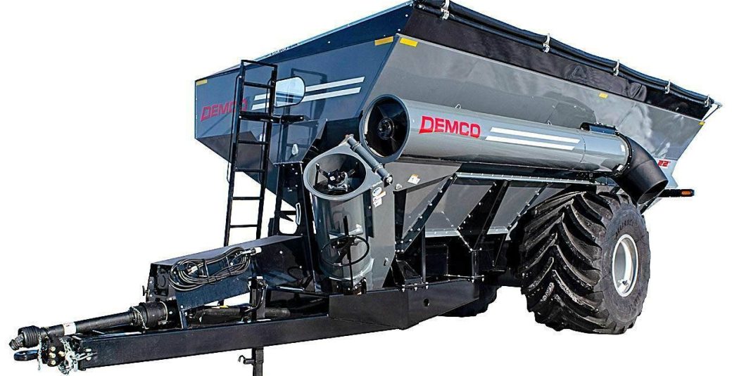 Demco Dual Auger Grain Cart | Model 1300 | Total Weight 24,460 | Horsepower 250 HP | Hub Size 20 Bolt | For Tractors