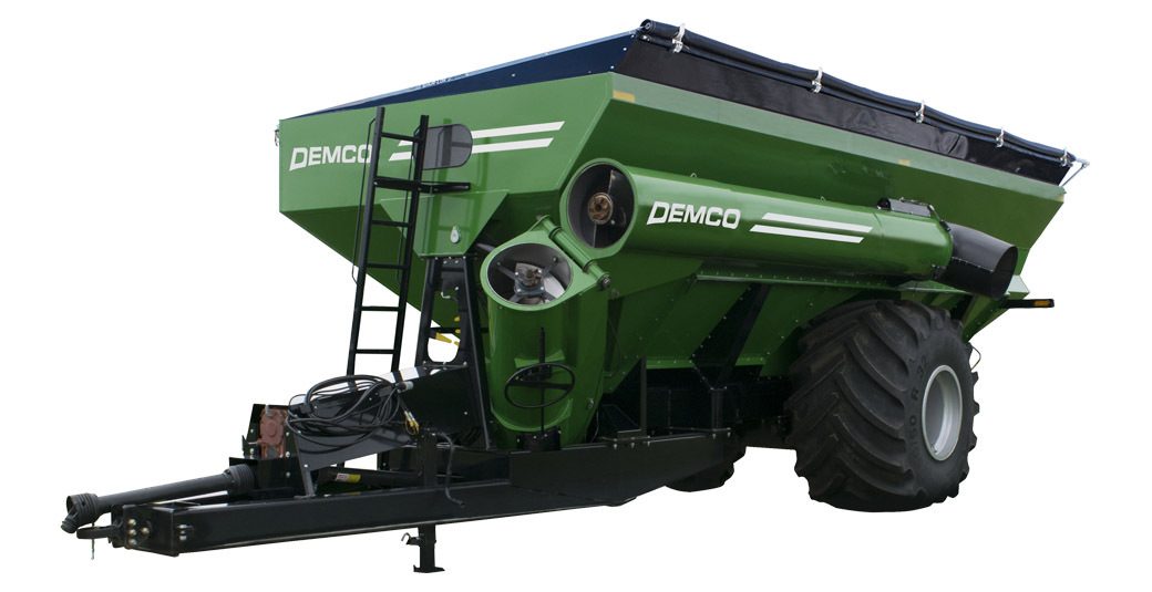 Demco Dual Auger Grain Cart | Model 1300 | Total Weight 24,460 | Horsepower 250 HP | Hub Size 20 Bolt | For Tractors