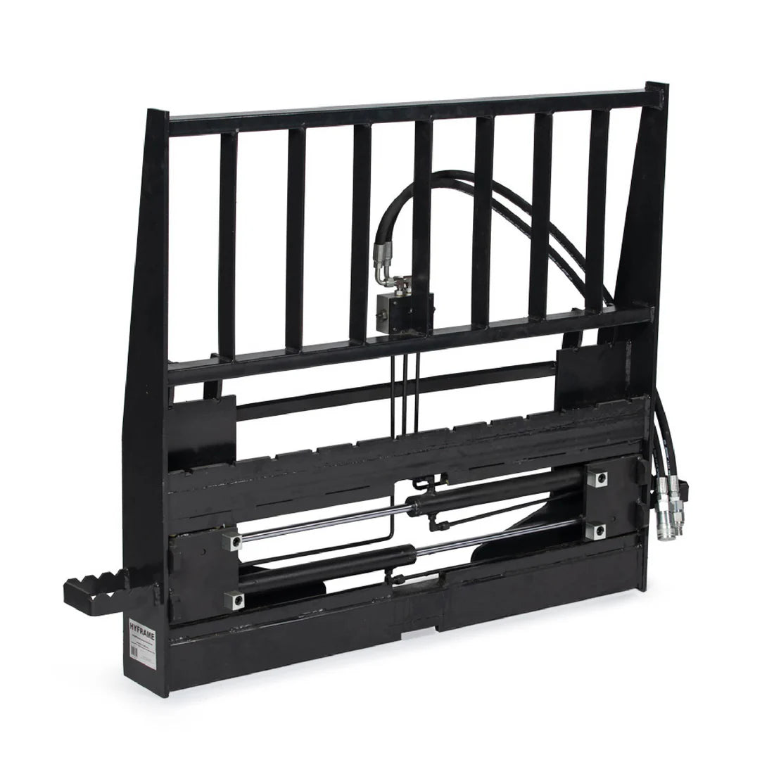 Titan Attachments Hydraulic Pallet Fork | 36″–60″ Blades | 8″–40″ Spread | 4,000 lb Capacity | SSQA Compatible | 10–25 GPM | For Skid Steers