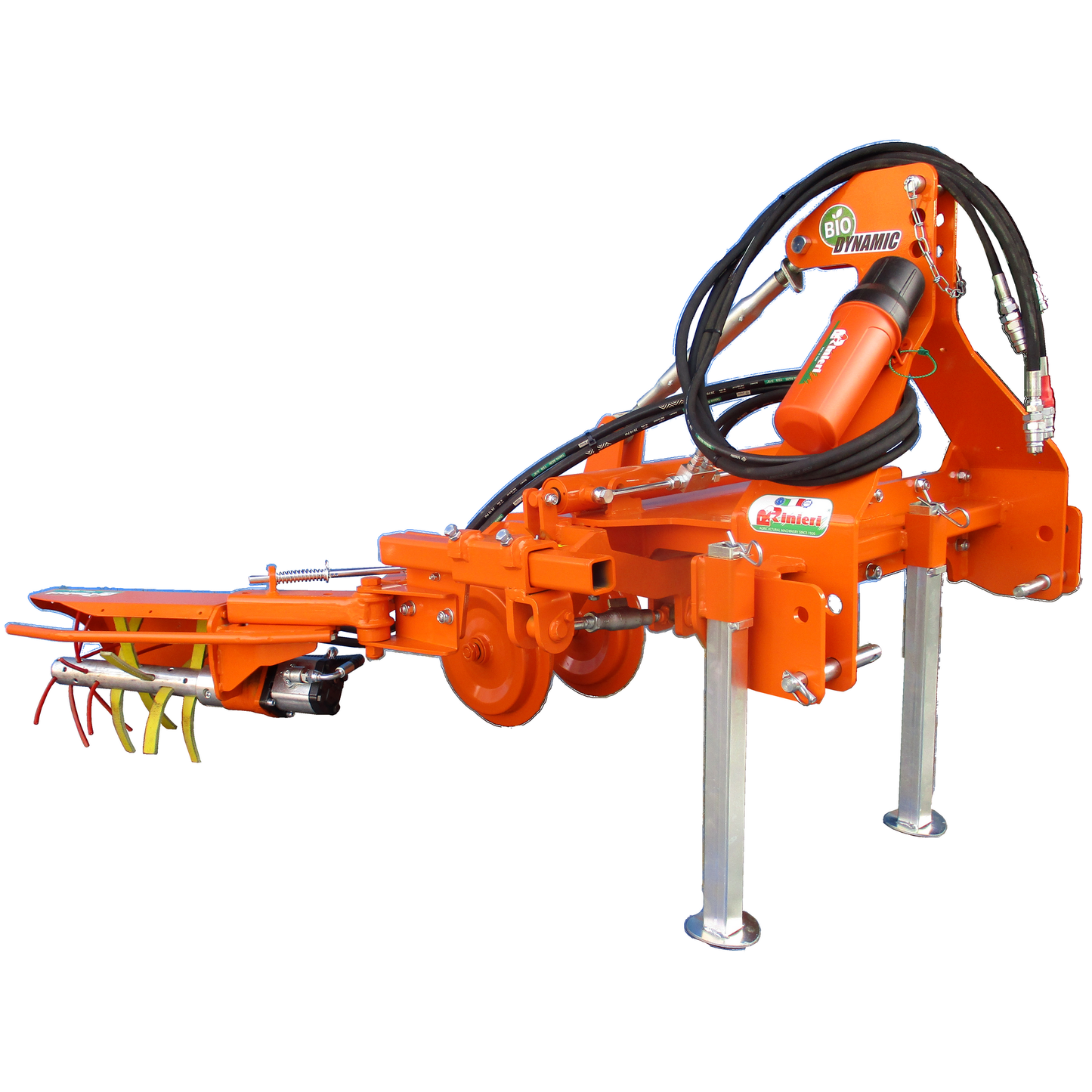 Rinieri Low Profile Sucker Remover on Bio-Dynamic Frame | SRC Series | Row Width 63"-177" inches | Horsepower 40-70 HP | For Tractors